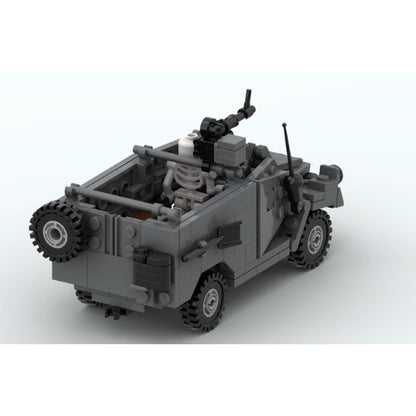 btr-40 armored vehicle building set | moc-152100 - 2
