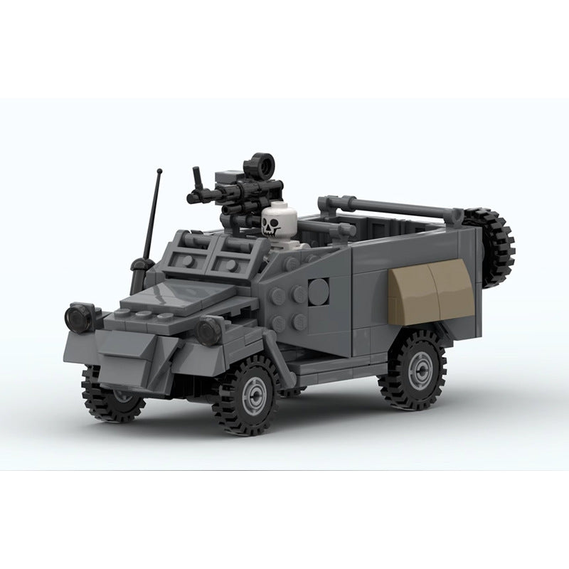 btr-40 armored vehicle building set | moc-152100 - 4