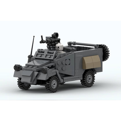 btr-40 armored vehicle building set | moc-152100 - 4