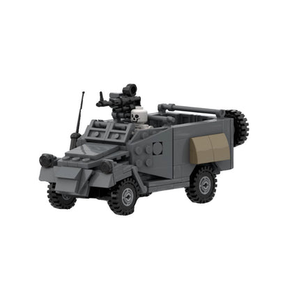 btr-40 armored vehicle building set | moc-152100 - 5