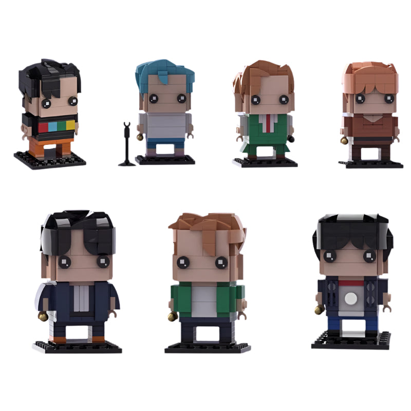 bts bundle brickheadz building set | moc-76656 - 1