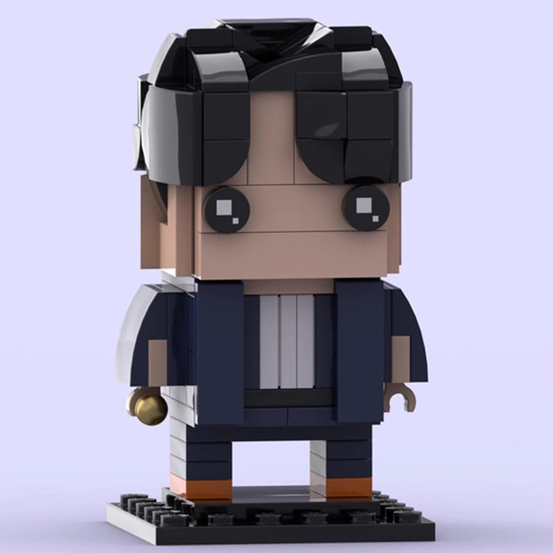bts bundle brickheadz building set | moc-76656 - 2