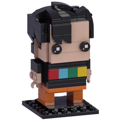 bts bundle brickheadz building set | moc-76656 - 5