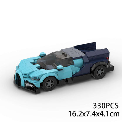 bugatti tourbillon building set | 332 pcs | moc-187271 - 7