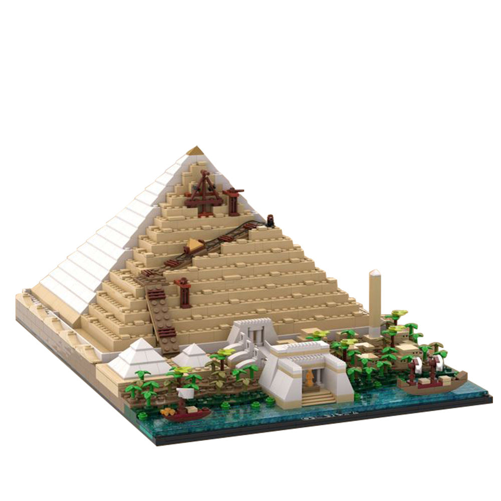 Building of the Great Pyramid MOC Kits | LEGO-Compatible MOC - 1