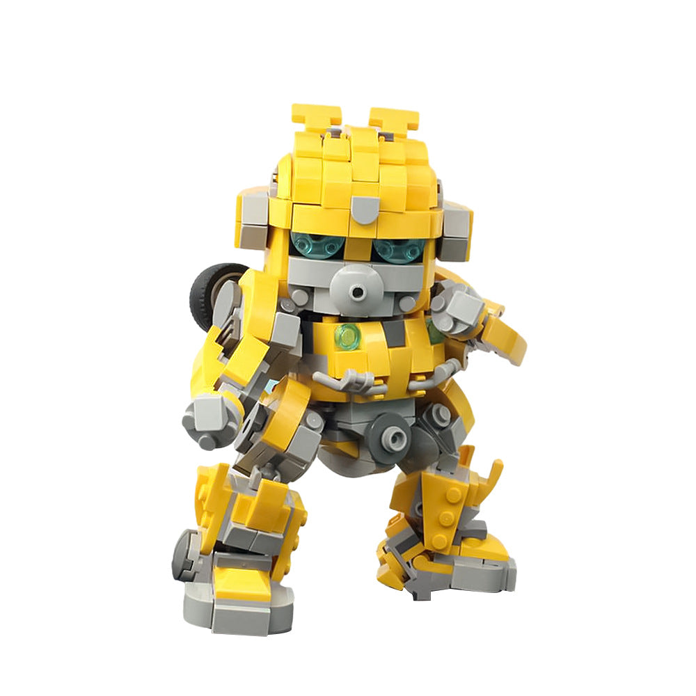 bumblebee building set | transformers | moc-167264 - 4