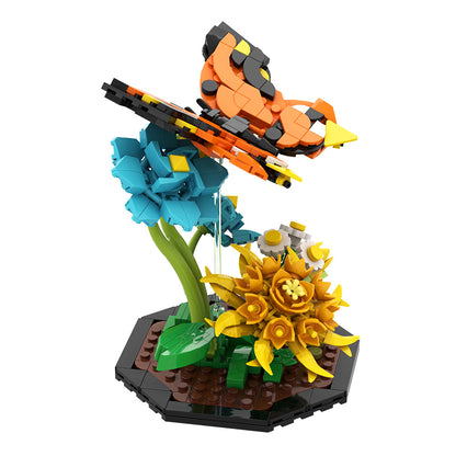 butterfly building set | lego compatible - 3