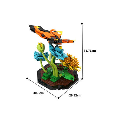 Butterfly MOC Animal Model Building Kit - 6