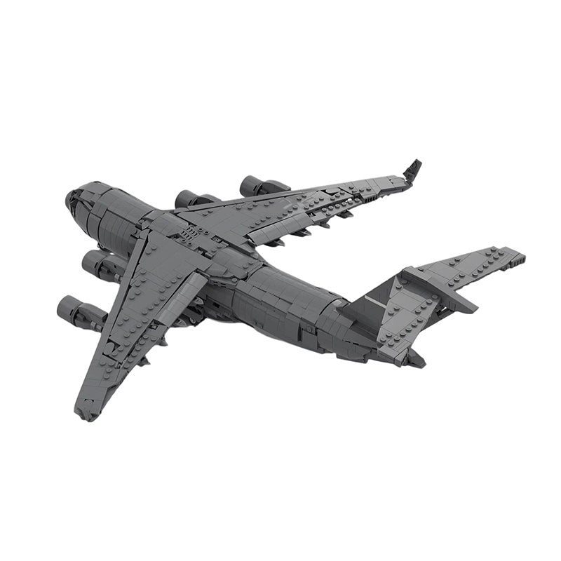 C-17 Globemaster III MOC Building Kit | Military Transport Aircraft Model - 1