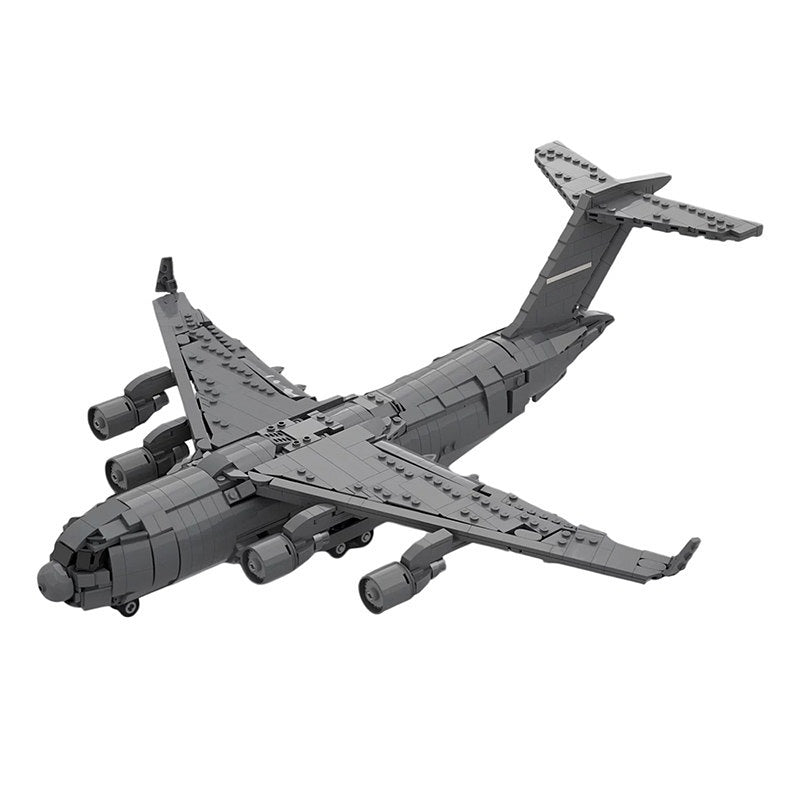C-17 Globemaster III MOC Building Kit | Military Transport Aircraft Model - 4