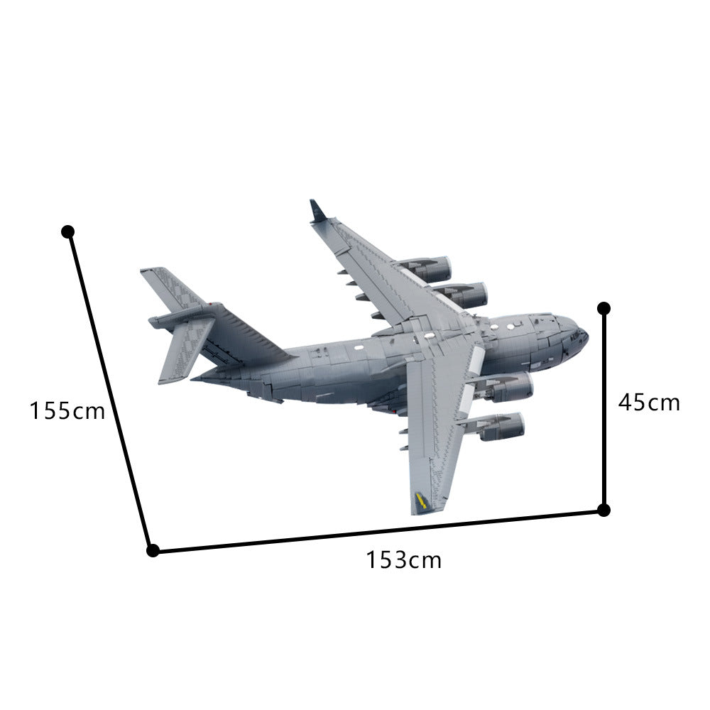 C-17Cargo Plane Building Kit | LEGO-Compatible MOC - 4