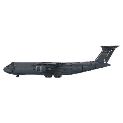 C-5 Heavy Strategic Airlifter Cargo Plane MOC Building Kit - 4