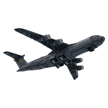 C-5 Heavy Strategic Airlifter Cargo Plane MOC Building Kit - 5