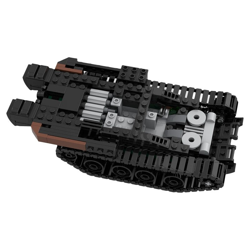 Stridsvagn 103 A/C Swedish Main Battle Tank MOC Building Kit - 4