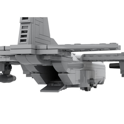 C130 Military Transport Plane Building Kit | 1:125 Scale | LEGO-Compatible MOC - 3
