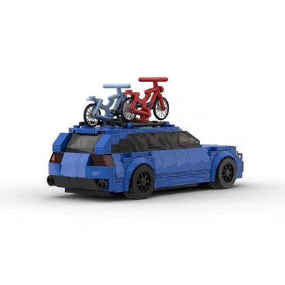 C7 High Performance Avant Sports Car Building Kit | Compatible MOC - 4