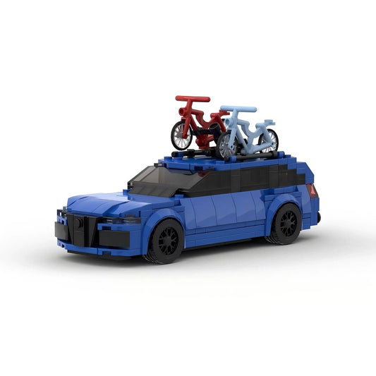 C7 High Performance Avant Sports Car Building Kit | LEGO-Compatible MOC - 1