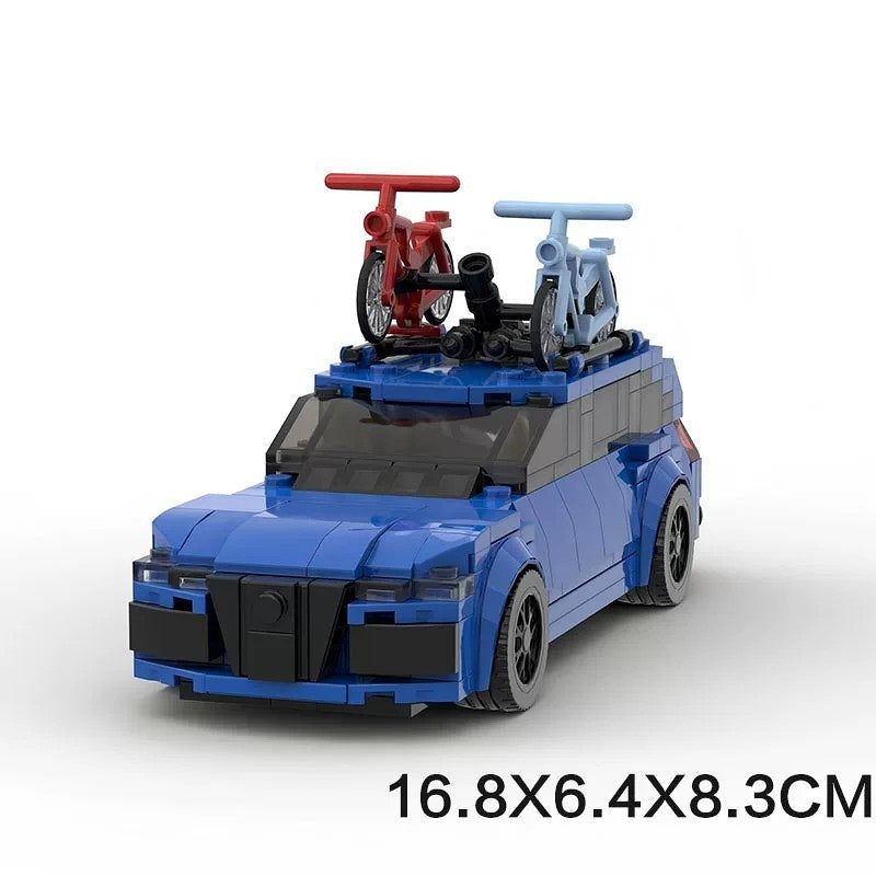 C7 High Performance Avant Sports Car Building Kit | LEGO-Compatible MOC - 5