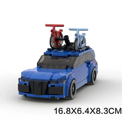C7 High Performance Avant Sports Car Building Kit | LEGO-Compatible MOC - 5