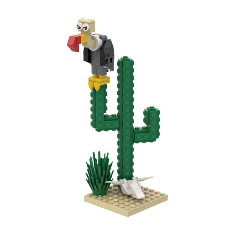 cactus building set | lucky luke | moc-204704 - 2