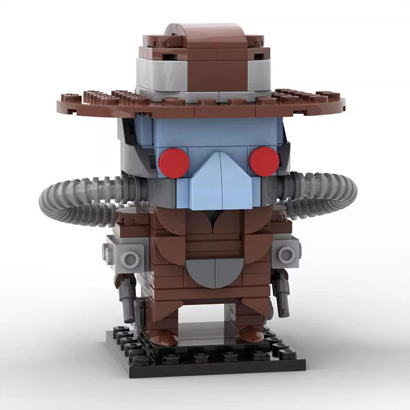 cad bane book of fett brickheadz building set | star wars | moc-101125 - 1