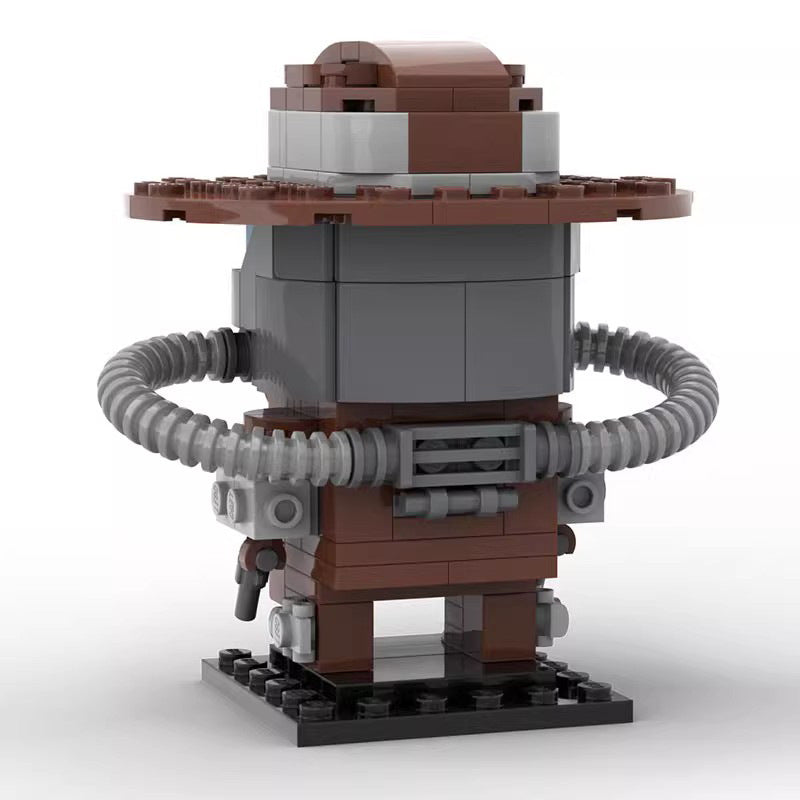 cad bane book of fett brickheadz building set | star wars | moc-101125 - 2