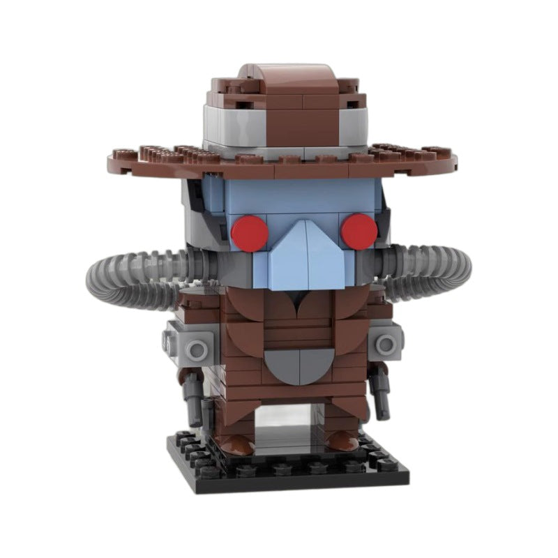 cad bane book of fett brickheadz building set | star wars | moc-101125 - 3