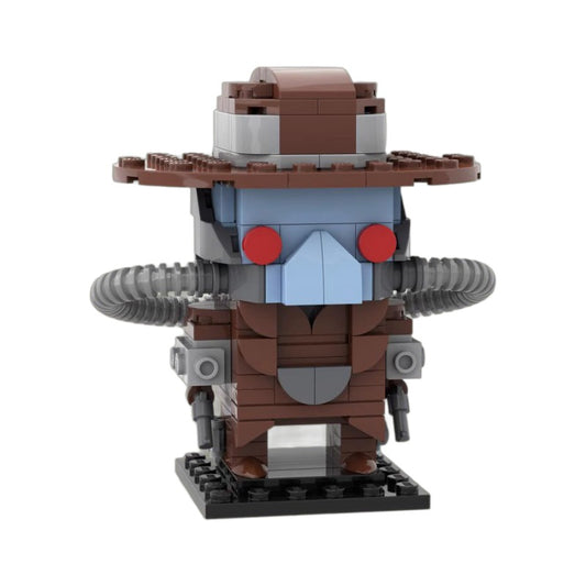 cad bane book of fett brickheadz building set | star wars | moc-101125 - 3