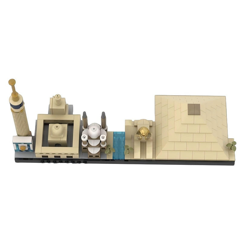 Cairo Egypt Skyline Building Kit | LEGO-Compatible MOC - 3
