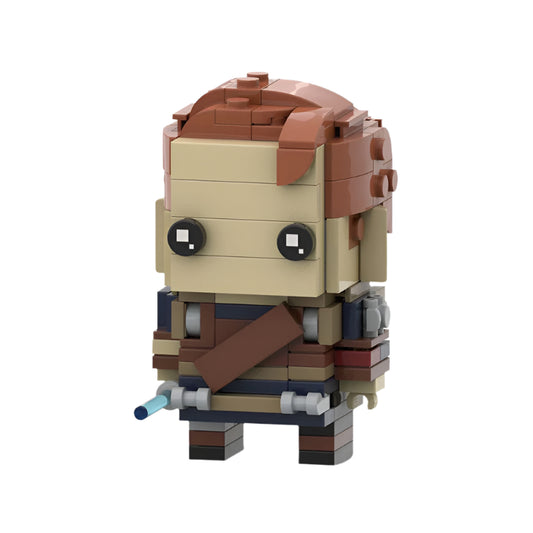 cal kestis brickheadz building set | star wars | lego-compatible - 1