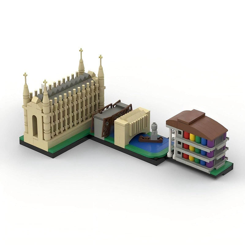 Cambridge Historic Skyline MOC Building Kit - 2