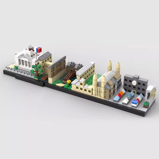 cambridge skyline building set | moc-102739 - 1