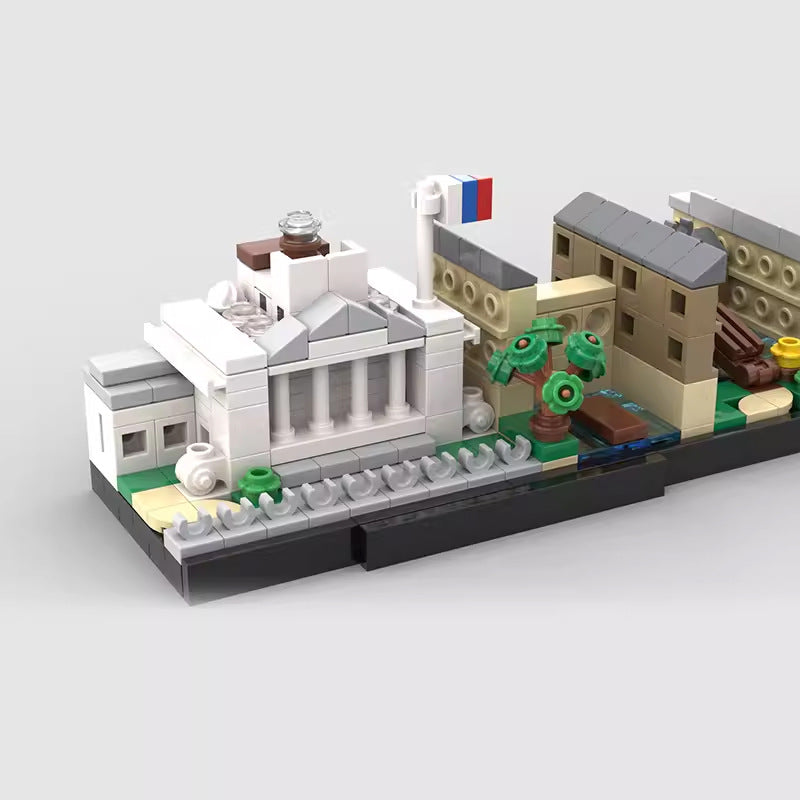 cambridge skyline building set | moc-102739 - 2