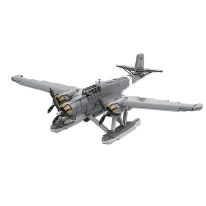 CANT Z.506 Airone Building Kit | 1/35th Scale | LEGO-Compatible MOC - 1