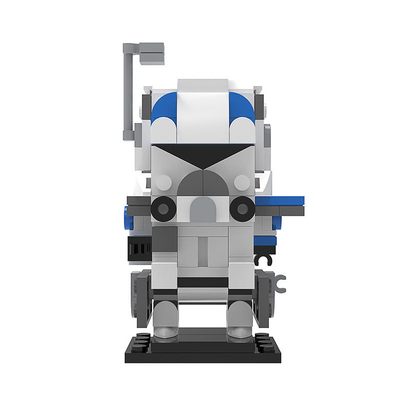 capitaine rex brickheadz building set | star wars | moc-83166 - 1