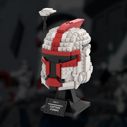 captain fordo helmet building set | star wars | moc-86835 - 1