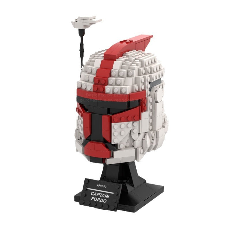 captain fordo helmet building set | star wars | moc-86835 - 5