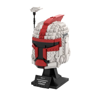 captain fordo helmet building set | star wars | moc-86835 - 5
