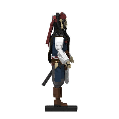 captain jack sparrow building set | moc-204804 - 4
