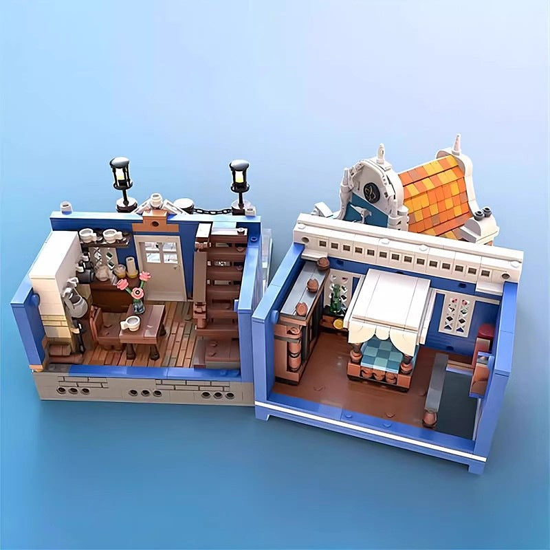 Captain's House MOC Coastal Architecture Building Kit - 5