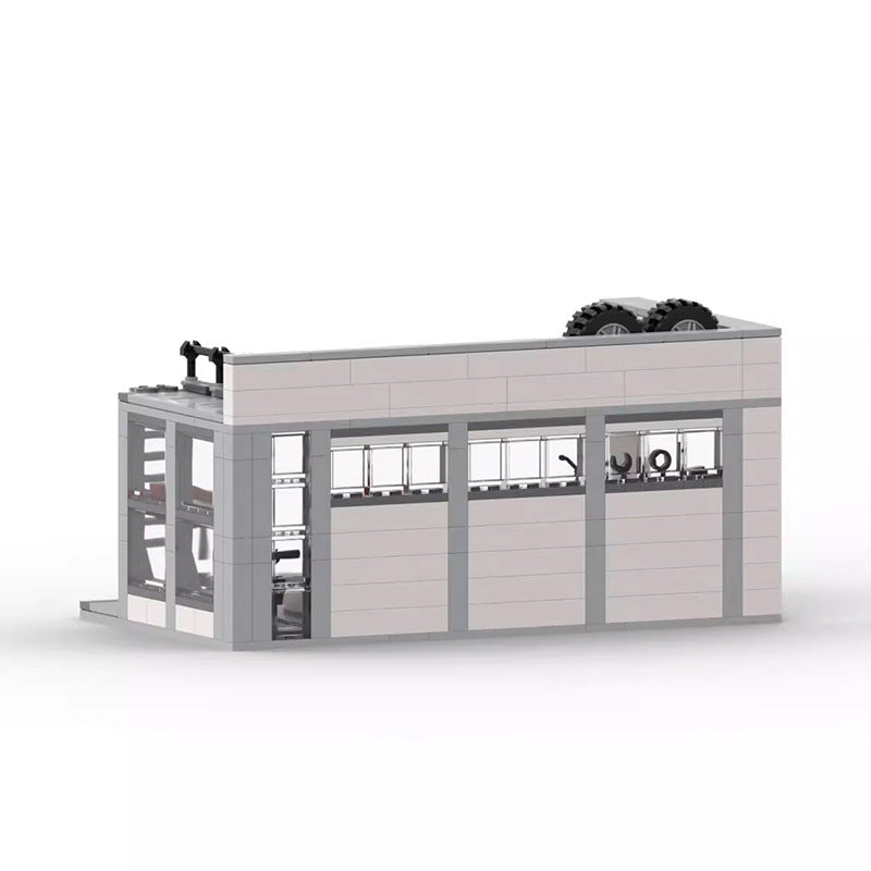 car repair shop lego-compatible building set | 494 pcs - 4