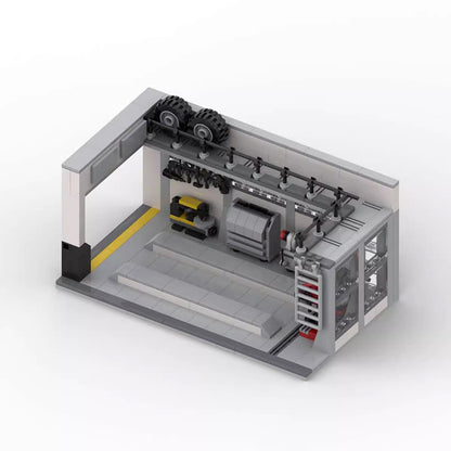 car repair shop lego-compatible building set | 494 pcs - 5