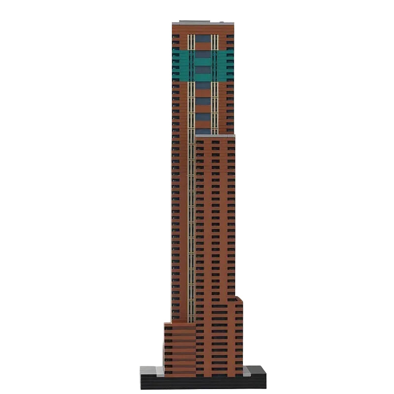 Carnegie Hall Tower NYC Building Kit | LEGO-Compatible MOC - 1