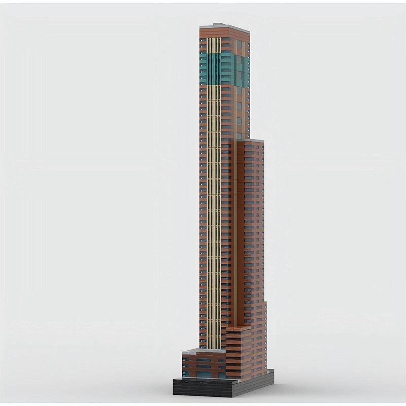 Carnegie Hall Tower NYC Building Kit | LEGO-Compatible MOC - 2