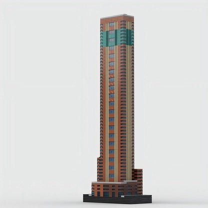 Carnegie Hall Tower NYC MOC Skyscraper Building Kit Micro Skyline Model - 4