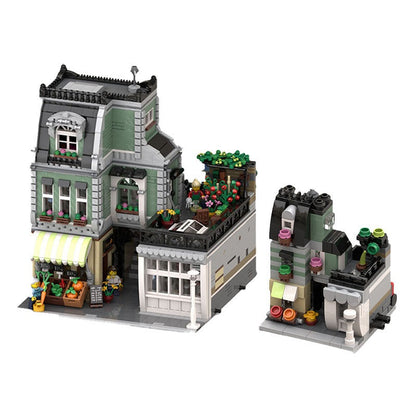 Carpenter's Shop Modular Building Kit | LEGO-Compatible MOC - 1