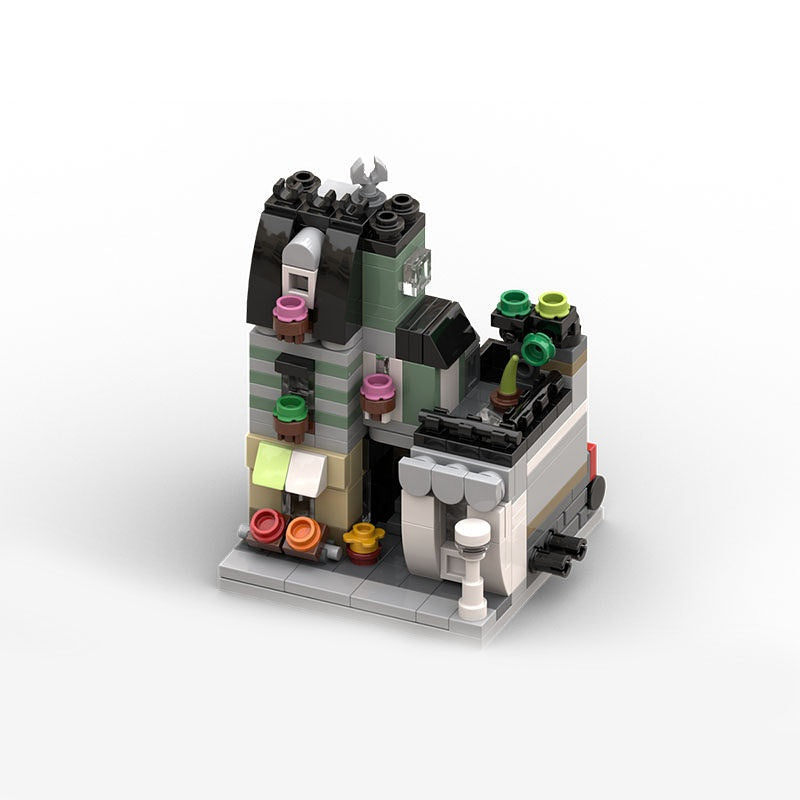 Carpenter's Shop Modular Building Kit | LEGO-Compatible MOC - 2