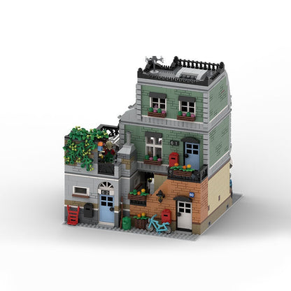Carpenter's Shop Modular Building Kit | LEGO-Compatible MOC - 5