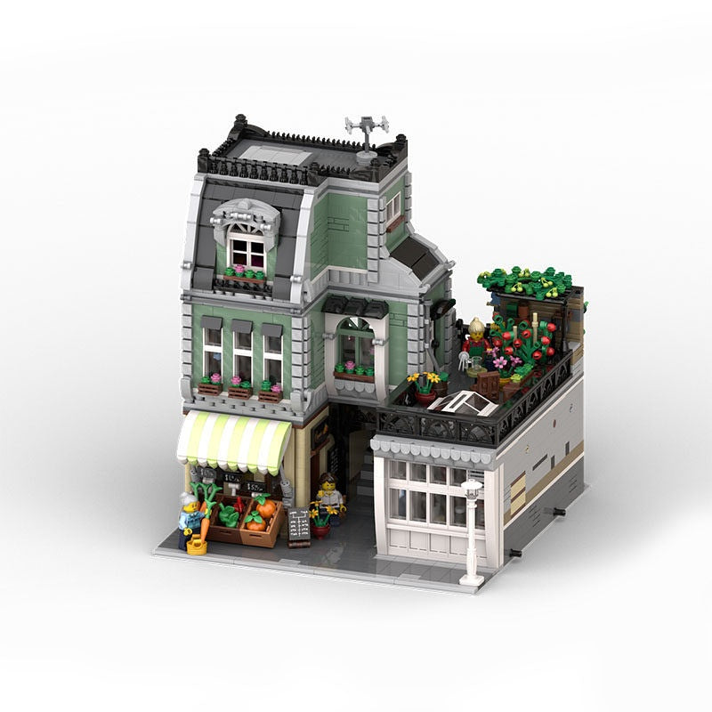Carpenter's Shop Modular Building Kit | LEGO-Compatible MOC - 7