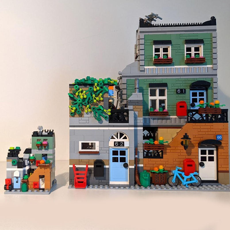 Carpenter's Shop Modular Building Kit | LEGO-Compatible MOC - 8